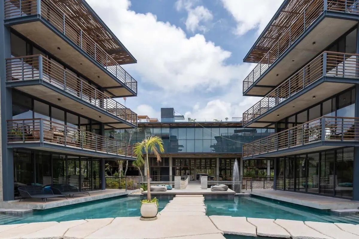 Ideal Location With Cenote Pools Gym Restaurant Tulum Ferienhaus
