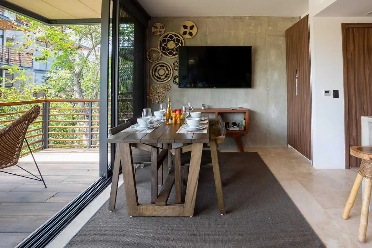 Ideal Location With Cenote Pools Gym Restaurant Tulum Ferienhaus